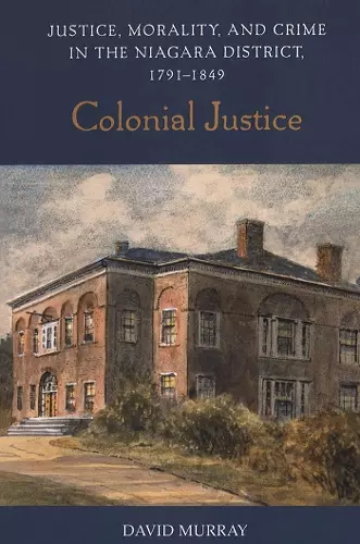 Colonial Justice cover