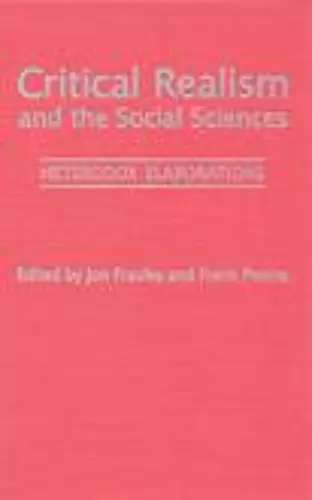 Critical Realism and the Social Sciences cover