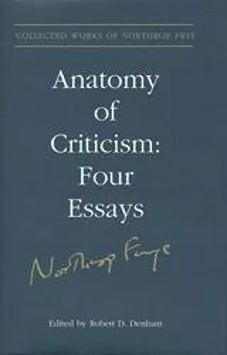 Anatomy of Criticism cover