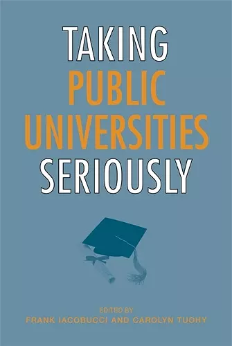 Taking Public Universities Seriously cover