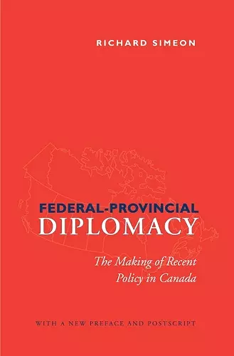 Federal-Provincial Diplomacy cover