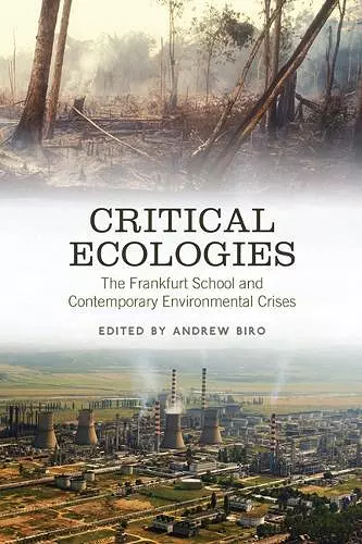 Critical Ecologies cover