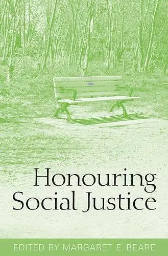 Honouring Social Justice cover