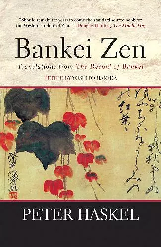 Bankei Zen cover