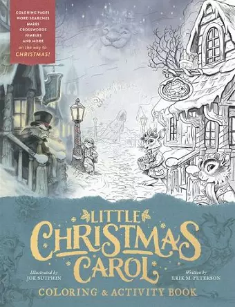 Little Christmas Carol Coloring & Activity Book cover