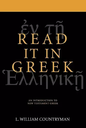 The New Testament is in Greek cover