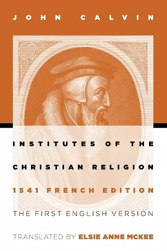 Institutes of the Christian Religion cover