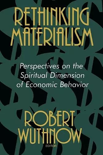 Rethinking Materialism cover