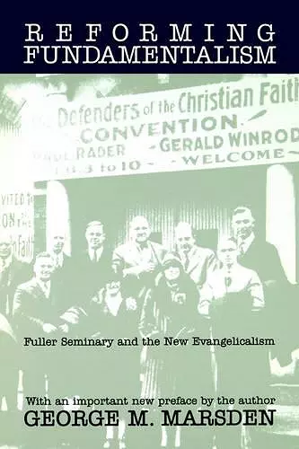 Reforming Fundamentalism cover