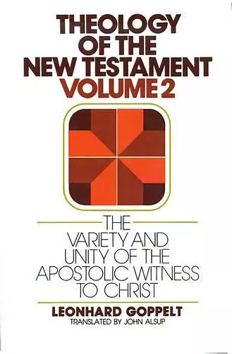 The Variety and Unity of the Apostolic Witness to Christ cover