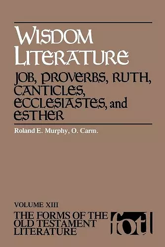 Wisdom Literature cover