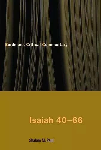 Isaiah 40-66 cover