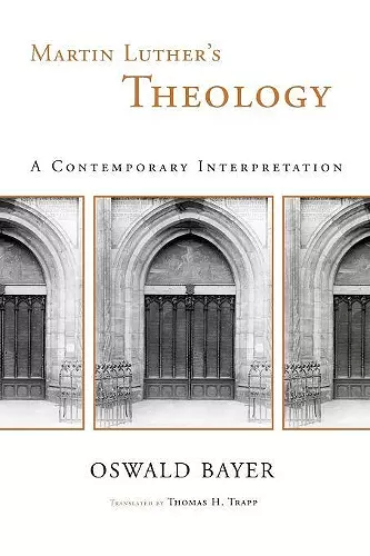 Martin Luther's Theology cover