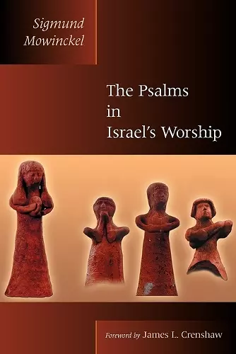 The Psalms in Israel's Worship cover