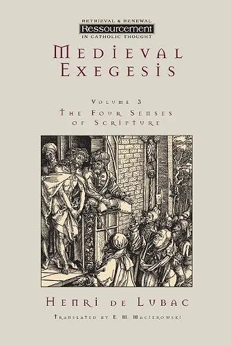 Medieval Exegesis cover