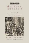 Medieval Exegesis cover