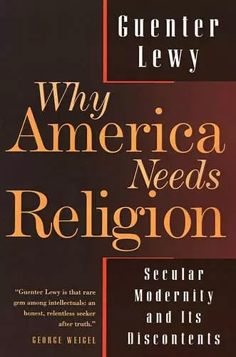 Why America Needs Religion cover