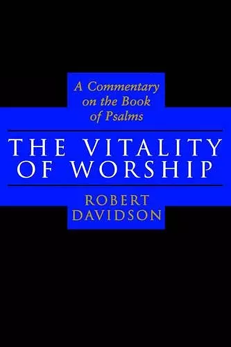 The Vitality of Worship cover