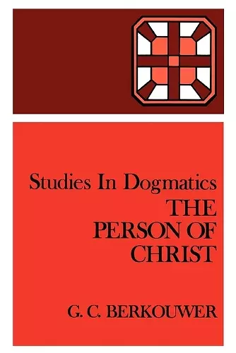 The Person of Christ cover