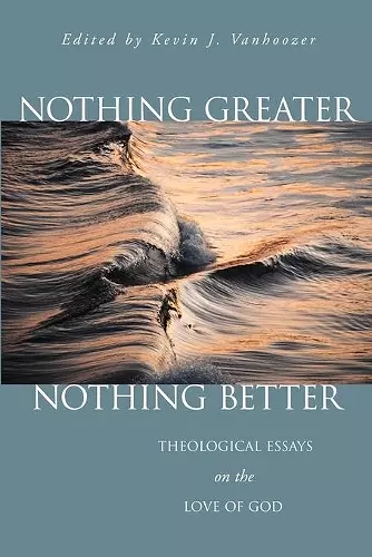 Nothing Greater, Nothing Better cover