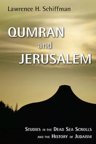 Qumran and Jerusalem cover