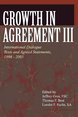 Growth in Agreement III cover