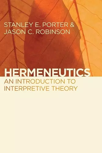 Hermeneutics cover