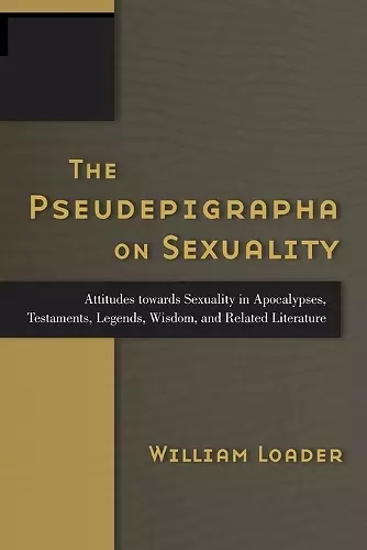 The Pseudepigrapha on Sexuality cover