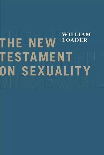 The New Testament on Sexuality cover