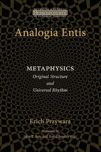 Analogia Entis cover