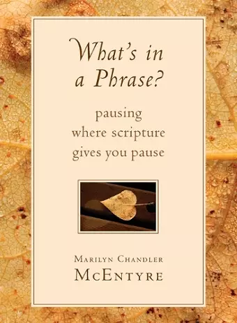 What's in a Phrase? cover