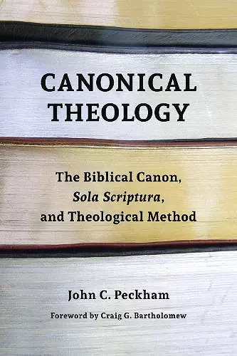 Canonical Theology cover