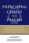 Preaching Christ from Psalms cover