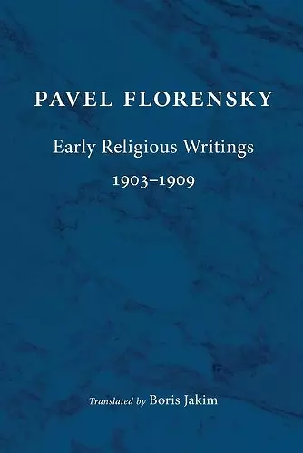 Early Religious Writings, 1903-1909 cover