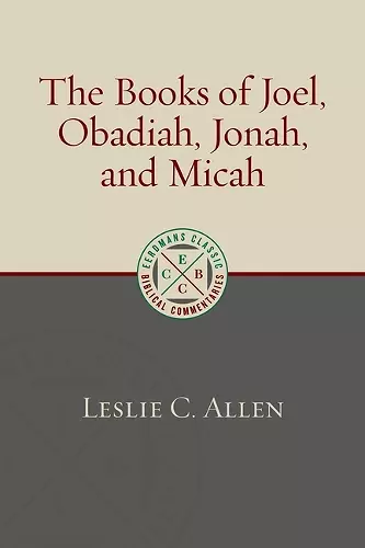 The Books of Joel, Obadiah, Jonah, and Micah cover