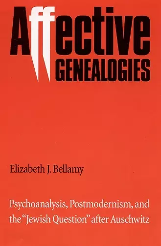 Affective Genealogies cover