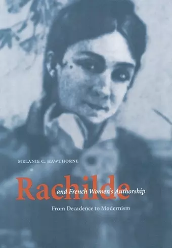 Rachilde and French Women's Authorship cover