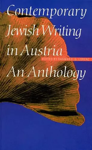 Contemporary Jewish Writing in Austria cover