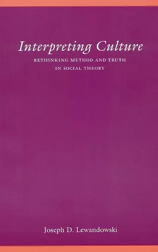 Interpreting Culture cover