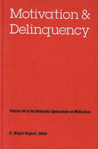 Nebraska Symposium on Motivation, 1996, Volume 44 cover