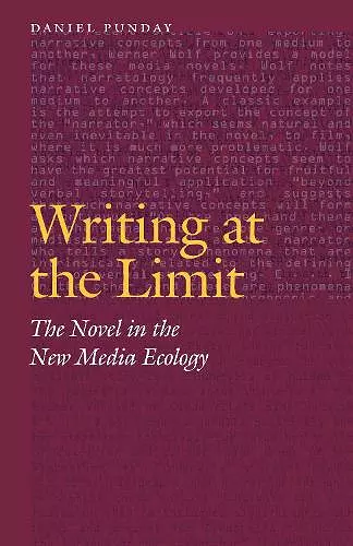 Writing at the Limit cover