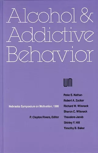 Nebraska Symposium on Motivation, 1986, Volume 34 cover