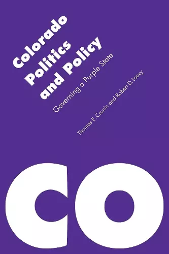 Colorado Politics and Policy cover