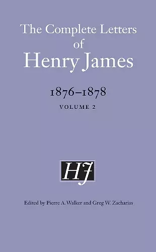 The Complete Letters of Henry James, 1876–1878 cover