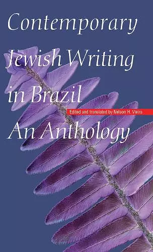 Contemporary Jewish Writing in Brazil cover