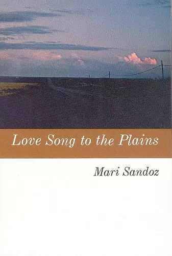 Love Song to the Plains cover