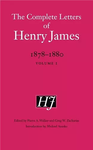 The Complete Letters of Henry James, 1878–1880 cover