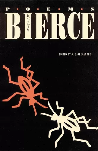 Poems of Ambrose Bierce cover