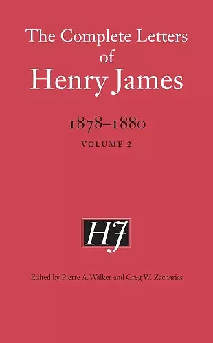 The Complete Letters of Henry James, 1878–1880 cover