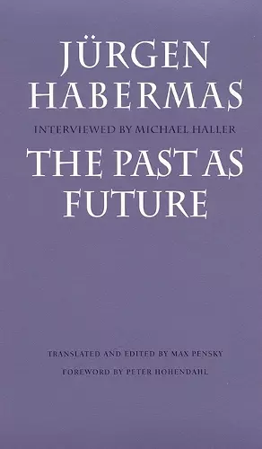 The Past as Future cover